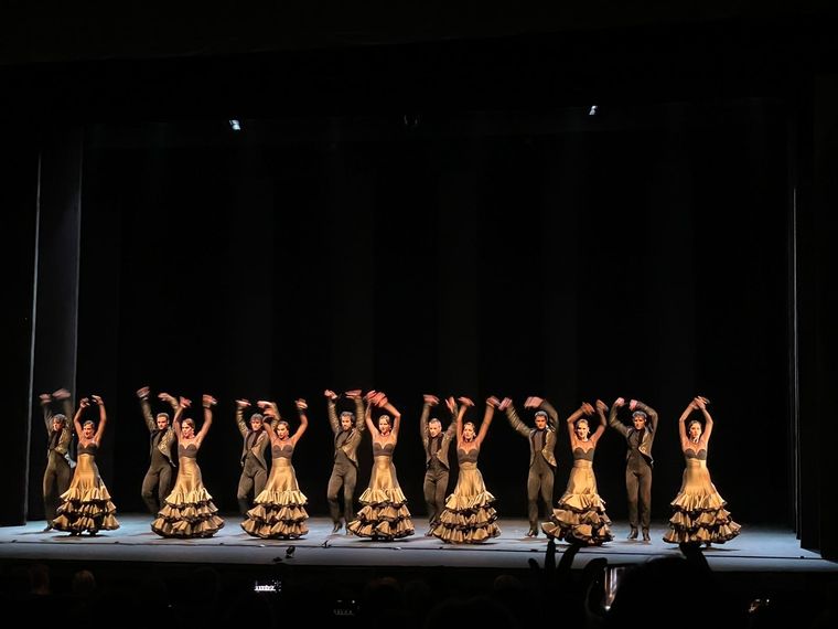 Querencia se presentó este jueves en el Teatro Coliseo. Foto: Gabriel Sotelo
