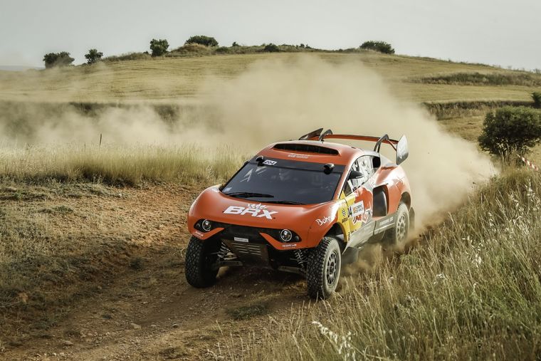 Loeb se quedó con la primera etapa del rally. Foto: Baja Aragon
