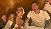 La feliz pareja disfruta del regreso. Créditos: Archivo MDZ