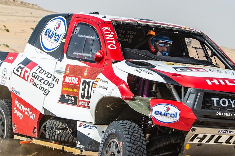 Fernando Alonso Foto: @dakar