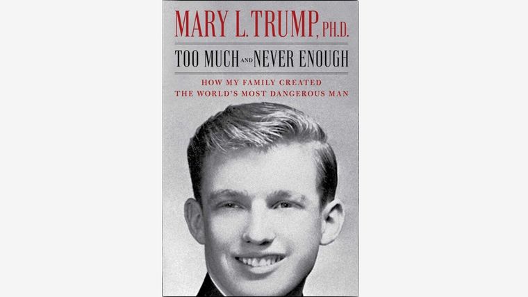 El libro de Mary L. Trump, Too Much and Never Enough, de la editorial Simon & Schuster.
