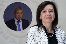 La vocera del FMI, Julie Kozack, y el ministro de Economía, Luis Caputo. La vocera del FMI, Julie Kozack, y el ministro de Economía, Luis Caputo.