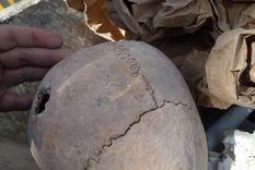 Una de las imágenes que trascendieron