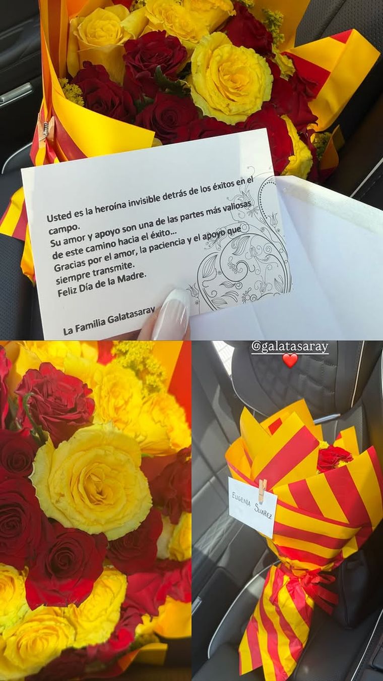 La actriz y un obsequio por el D&iacute;a de la Madre.