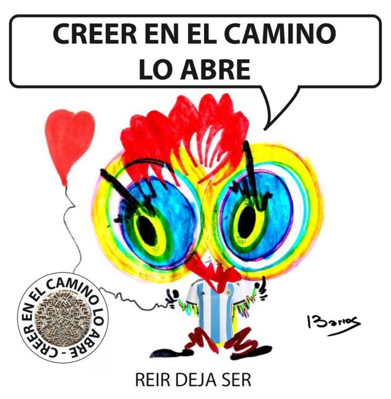 Creer en el camino, lo abre. Foto: Ilustraciòn: Juan Barros.