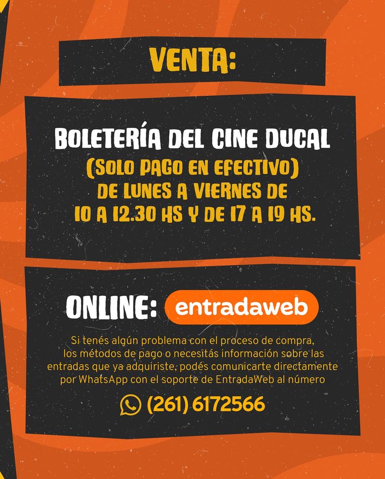 Medios de compra para el festival Rivadavia canta al país. Medios de compra para el festival Rivadavia canta al país.
