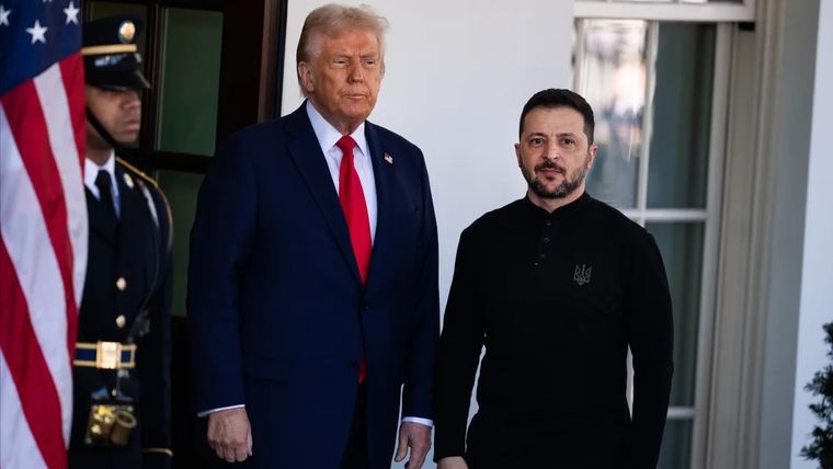 La reunión entre Trump y Zelensky terminó en un choque público. Foto: BBC