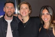Julieta Nair Calvo contó cómo fue Lio Messi al bar de su novio.