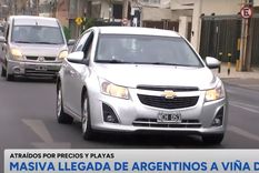 asi reflejan en chile la llegada masiva de argentinos a las playas para recibir el 2025