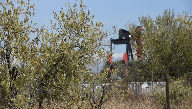 Lunlunta está cerca de la zona madura de explotación petrolera de YPF. Foto: Walter Moreno/Mdz