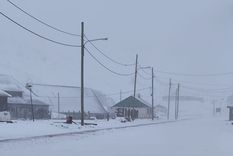 En Las Cuevas se registraron -12°C y nevadas intensas