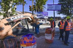 Guaymallén avanza con las obras en el entorno del Hospital Notti.&nbsp;