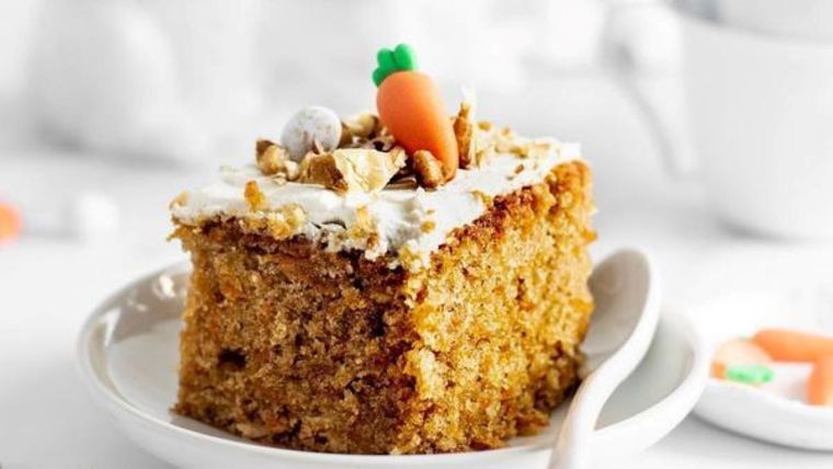 Deleita a tu familia con esta exquisita tarta de zanahoria y nueces Foto: Shutterstock