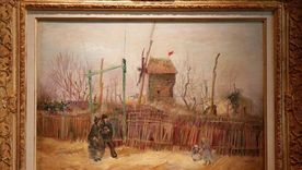 El famoso distrito de Montmartre de París todavía era semirrural cuando Van Gogh lo pintó. Foto: REUTERS