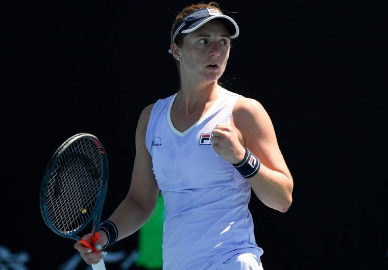 Podoroska avanza en Miami. Foto: @MiamiOpen