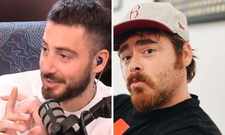 Nico Occhiato y Migue Granados llevan adelante una guerra de streaming. Nico Occhiato y Migue Granados llevan adelante una guerra de streaming.