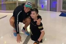 gran gesto de cristiano ronaldo con un nino sin piernas