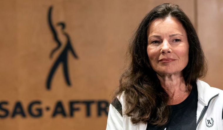 Fran Drescher Fran Drescher tuvo una participación determinante en la huelga. Foto: Efe.