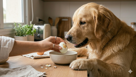 El huevo es una fuente de proteína de alta calidad y puede incorporarse a la dieta de las mascotas. Foto: Gemini IA El huevo es una fuente de proteína de alta calidad y puede incorporarse a la dieta de las mascotas. Foto: Gemini IA