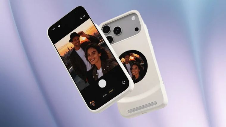 Esta funda permite usar el iPhone 17 como si tuviera una cámara extra. Esta funda permite usar el iPhone 17 como si tuviera una cámara extra.