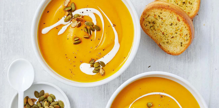 Sopa de calabaza. Foto: WoolWorths - woolworths.com.au