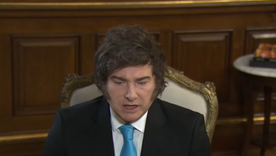 Javier Milei en LN+. Javier Milei en LN+.