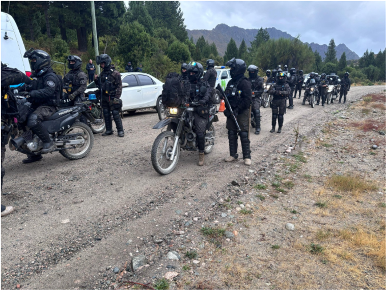 Las imágenes fueron compartidas por el gobernador de la provincia Foto: @Weretilneck