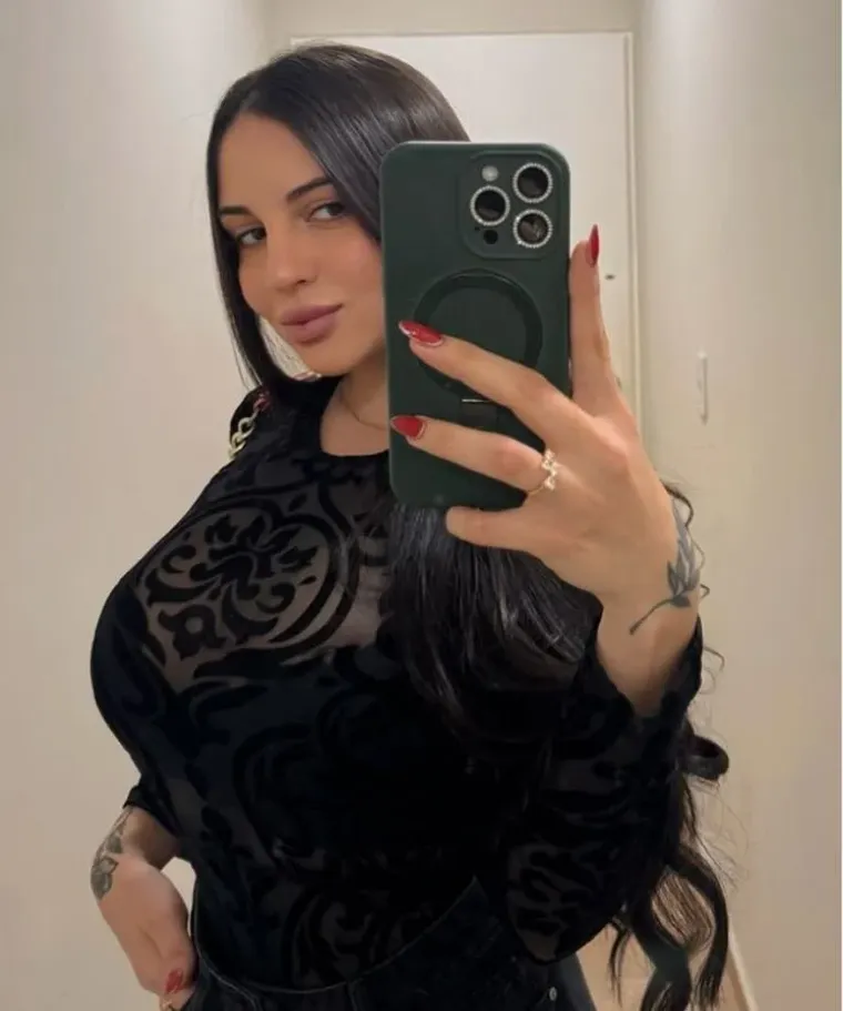 La pareja de Ayrton Acosta.
