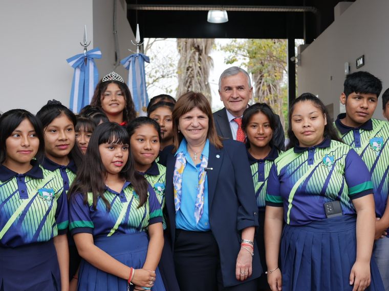 Patricia Bullrich estuvo en Jujuy junto a Gerardo Morales Foto: Twitter de Gerardo Morales