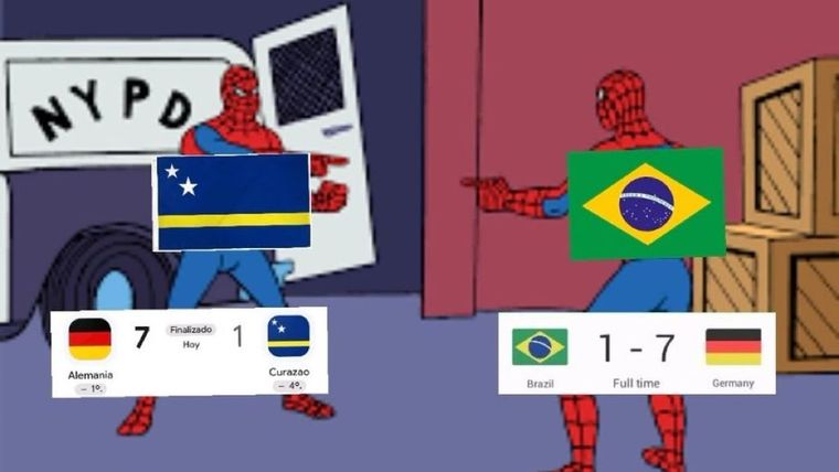 Otra goleada histórica de Alemania en Mundiales. Brasil en 2014 y Curazao en 2026, las víctimas.