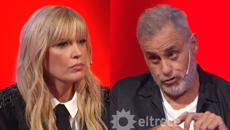 La conductora y el periodista se reencontraron después de 25 años. Foto: Captura de pantalla: Youtube El Trece.