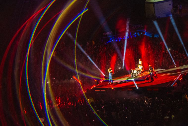 Los lásers, un recurso visual muy cool. Los lásers, un recurso visual muy cool.