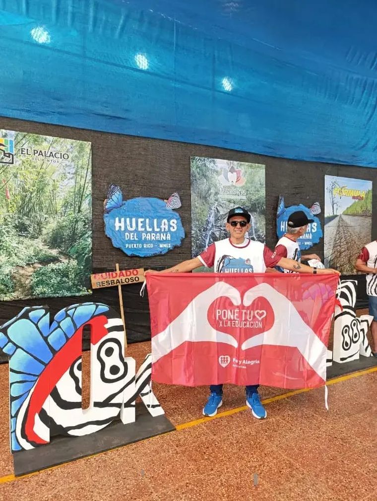 “El horizonte es mi meta, voy hacia allá”. “El horizonte es mi meta, voy hacia allá”.