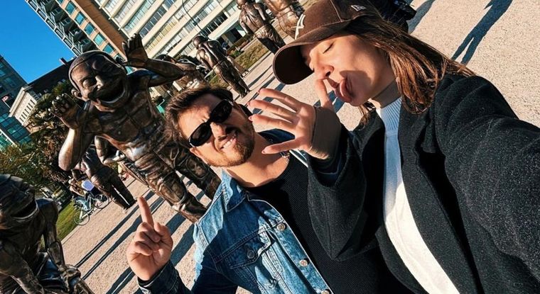 Fede Bal y Flor Díaz compartieron fotos de su increíble viaje a Canadá El conductor aprovechó su trabajo en Por el Mundo Foto: @balfederico