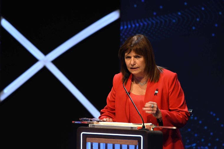 Patricia Bullrich tuvo su revancha tras un flojo primer debate Foto: Telam
