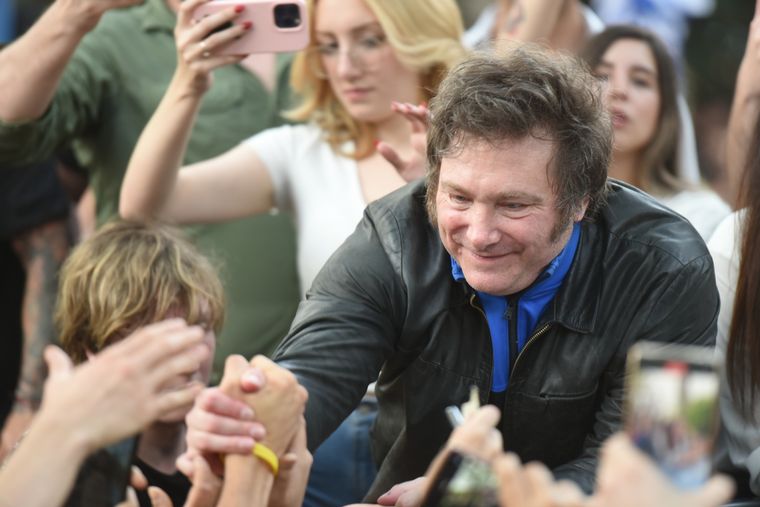 Javier Milei, el outsider que supo aprovechar TikTok para su beneficio Foto: Maximiliano Ríos/MDZ