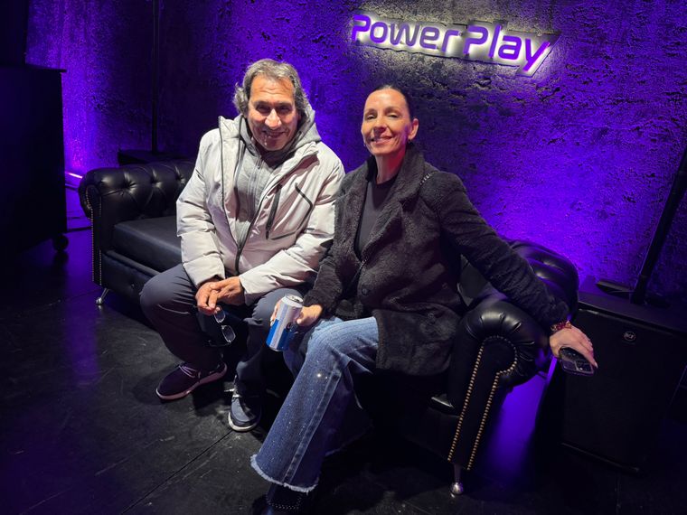Laura Rez Masud fue al show con su papá.