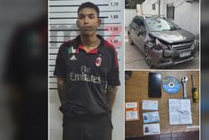 Enzo Torno Quiroga, el sospechoso de 25 años detenido por el robo de la camioneta. Enzo Torno Quiroga, el sospechoso de 25 años detenido por el robo de la camioneta.