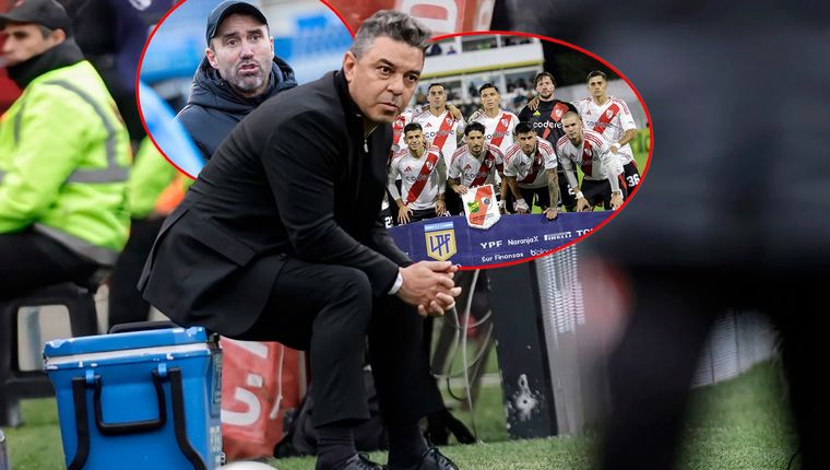 Coudet puso el ojo en un jugador de River. Foto: Fotobaires y Deportivo Alavés