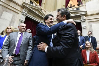 MDZol | de pedro y Massa Foto: Cámara de Diputados