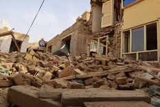 Los edificios que quedaron dañados por el terremoto en Afganistán