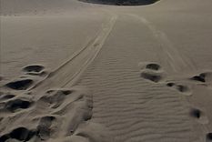 Las dunas del Nihuil son una atracción muy recurrida por los fanáticos del enduro. Foto: X @LuquitasPerezzz