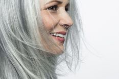 Las canas hoy se llevan con estilo. Foto: Archivo