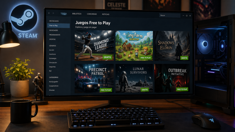 Varios pueden sumarse a la biblioteca sin costo de Steam que, por ahora, no muestran una fecha límite de reclamo.