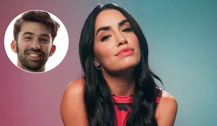 Se confirmó el romance entre Lali y Perdo Rosemblant. Foto: Captura tv