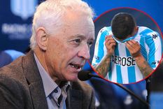 Blanco no tuvo pelos en la lengua para hablar sobre el penal de Racing. Blanco no tuvo pelos en la lengua para hablar sobre el penal de Racing.