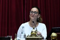 Gabriela Michetti en la época en la que presidía el Senado Foto: Cuenta de IG de Gabriela Michetti