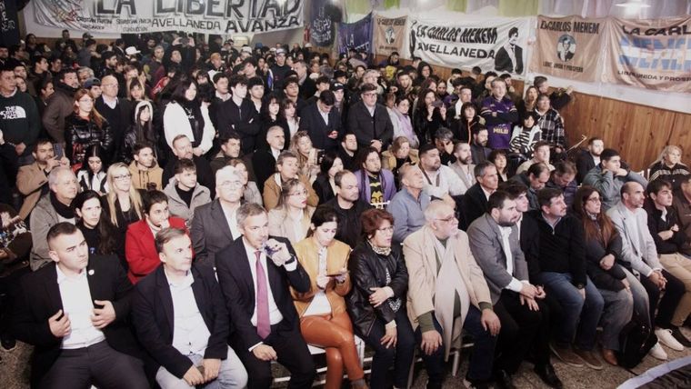 Se lanzó la agrupación La Carlos Menem dentro de La Libertad Avanza.
