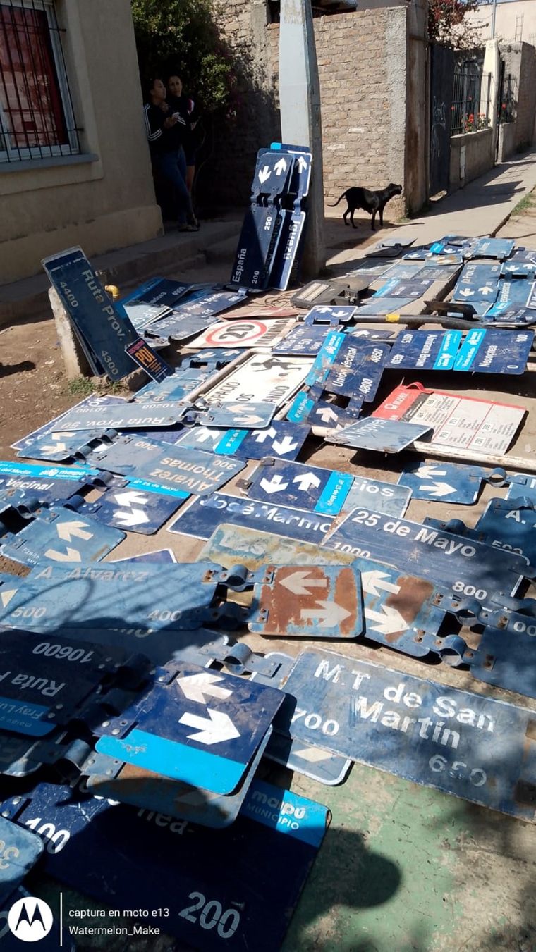 Parte del hallazgo de los efectivos Foto: Ministerio de Seguridad