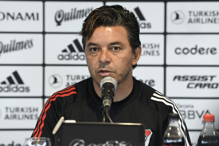 El Muñeco aún no toma la decisión sobre su continuidad. Foto: River Plate